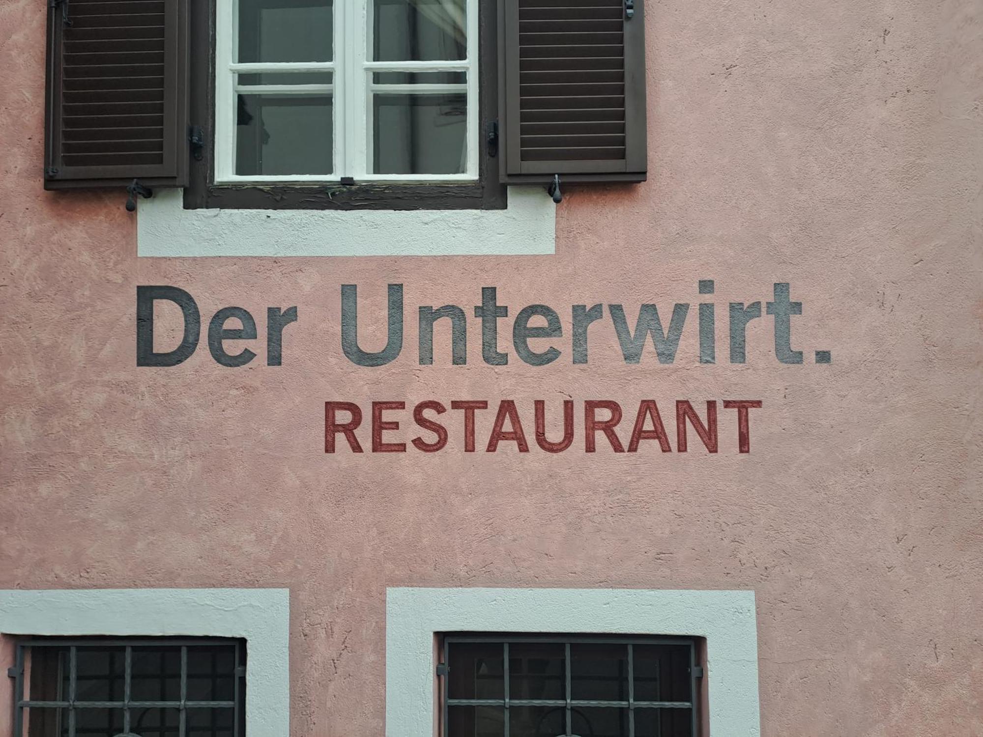 Der Unterwirt Guesthouse And Restaurant 丘萨 外观 照片